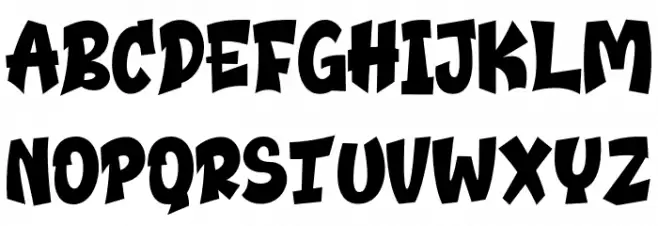 FunkyDream-Regular Шрифта ВЕРХНИЙ