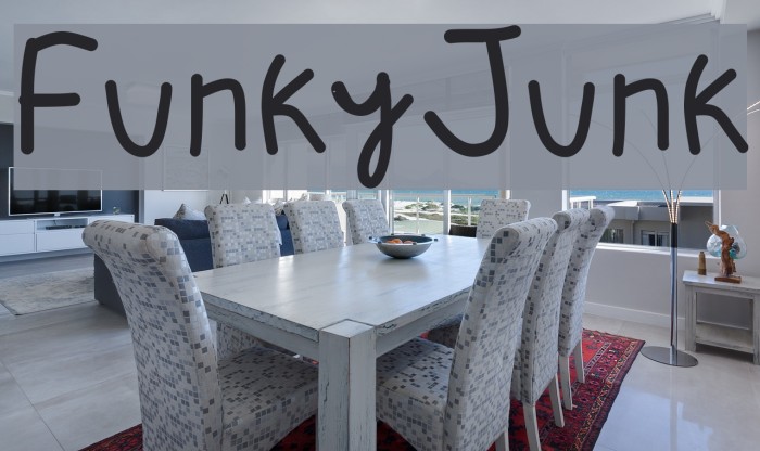 FunkyJunk Font examples