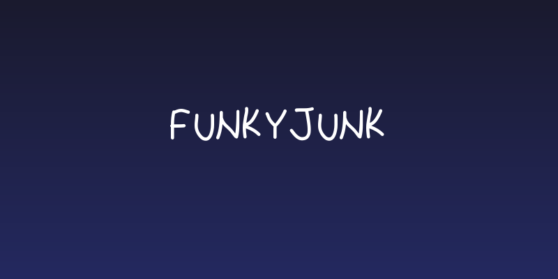 FunkyJunk Social Header