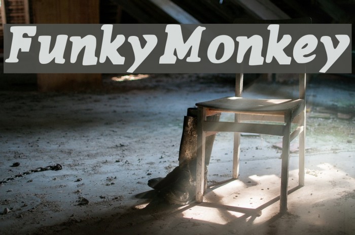 FunkyMonkey Font examples