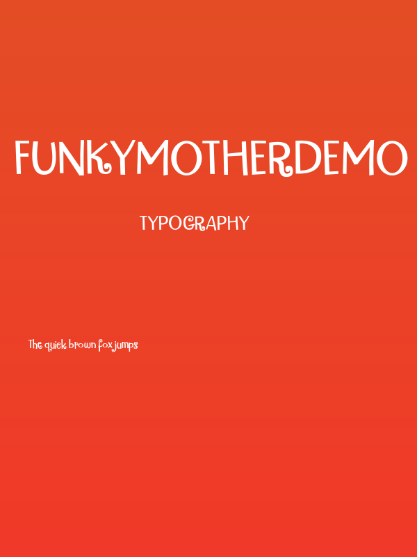 FunkyMotherDEMO Poster