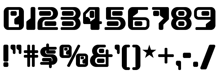 FunkyRundkopfNF Font OTHER CHARS