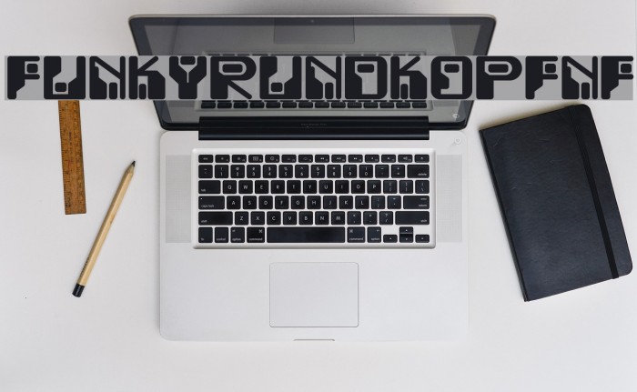 FunkyRundkopfNF Font examples
