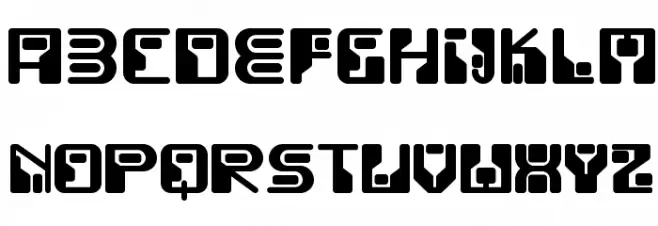 FunkyRundkopfNF 字体 小写