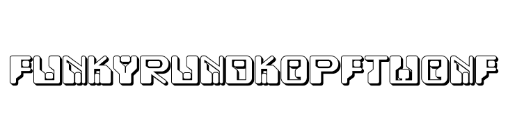 FunkyRundkopfTwoNF  フリーフォントのダウンロード