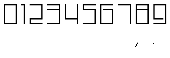 FunkySquareBlocks Font OTHER CHARS