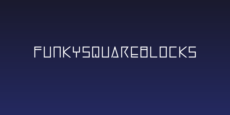 FunkySquareBlocks Social Header