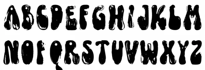 FunkyYardDEMO-SVG Schriftart Groß