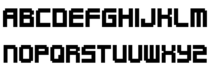 Funky Font LOWERCASE
