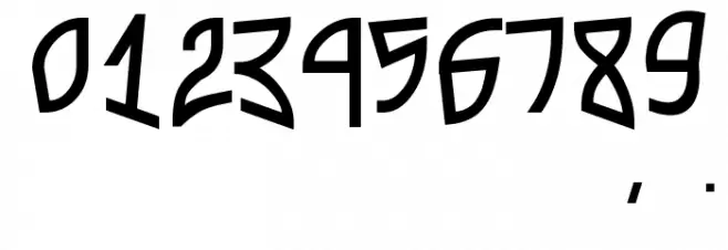 Funkytown Font OTHER CHARS