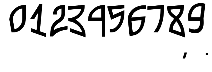 Funkytown Font OTHER CHARS