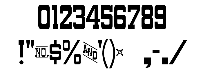 Funland Park JL フォント その他の文字