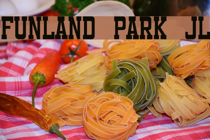 Funland Park JL フォント examples