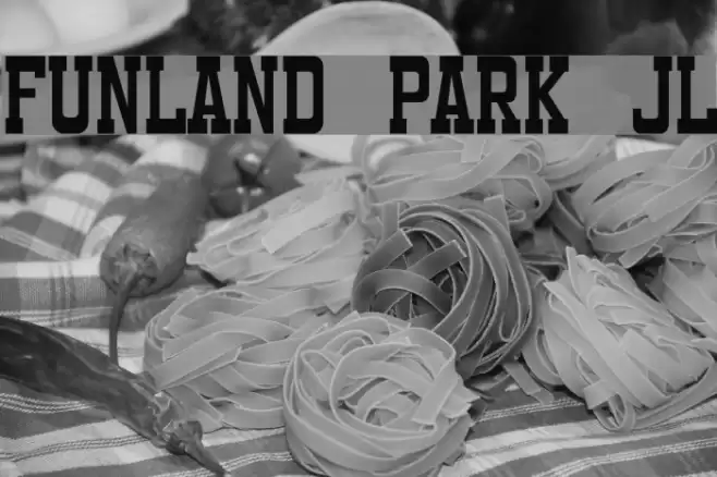 Funland Park JL フォント examples