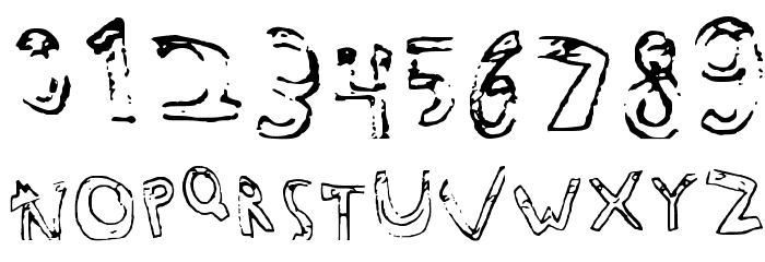 Funncoll Regular Font OTHER CHARS