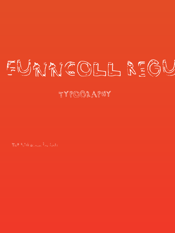 Funncoll Regular Poster