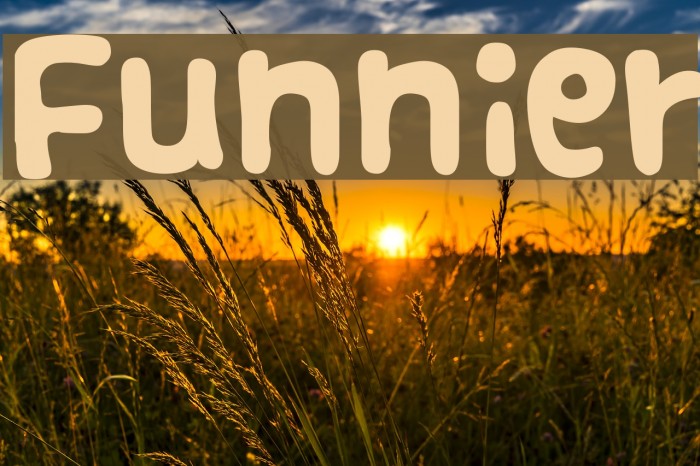 Funnier Font examples