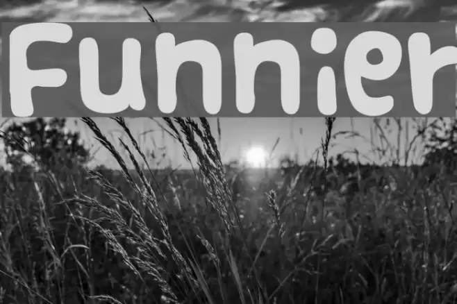 Funnier Font examples