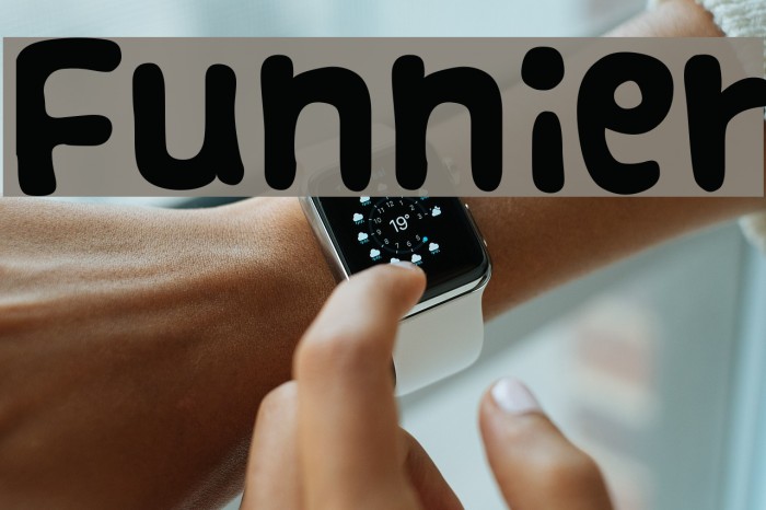 Funnier Font examples