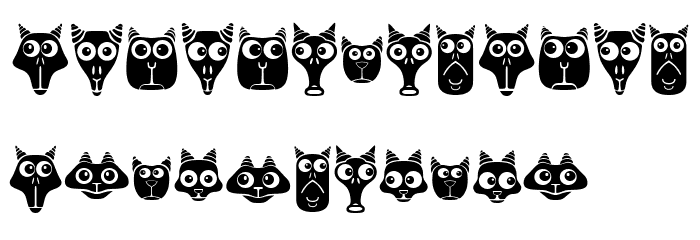 Funny Aliens Regular Font OTHER CHARS