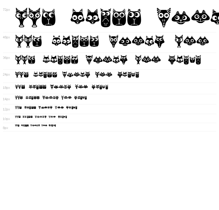 Funny Aliens Regular Waterfall