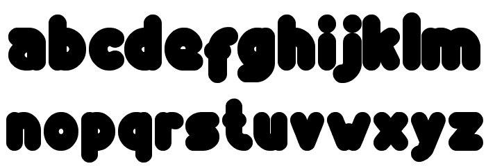 Funny And Cute Font LOWERCASE