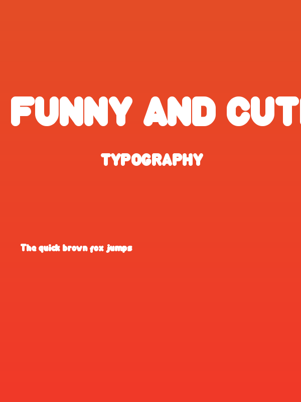 Funny And Cute Poster