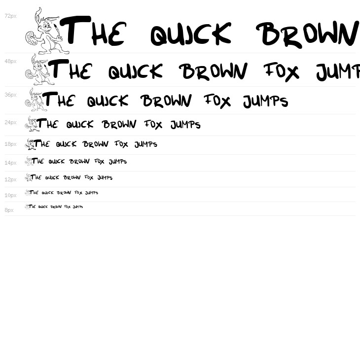 Funny Bunny Waterfall