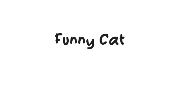 Funny Cat Logo