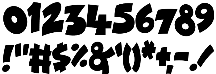 Funny & Cute Font OTHER CHARS
