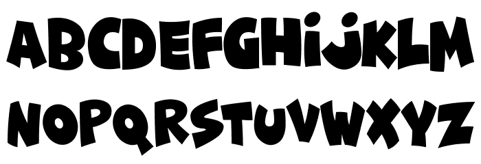 Funny & Cute Font LOWERCASE