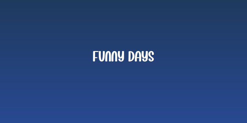 Funny Days Social Header