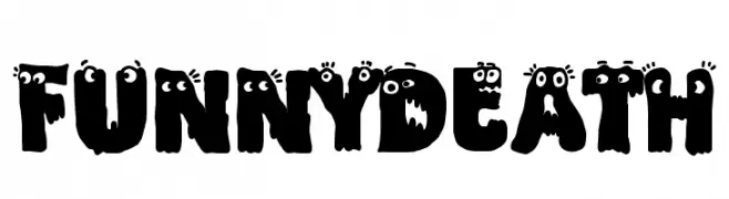 Funny Death  Frei Schriftart Herunterladen