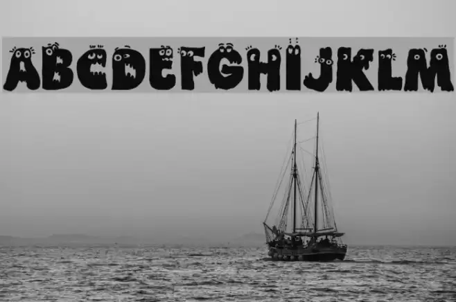 Funny Death Font examples