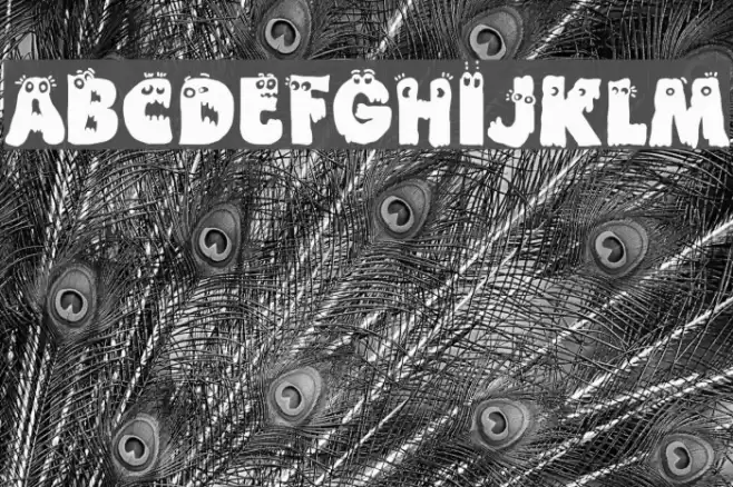 Funny Death Font examples