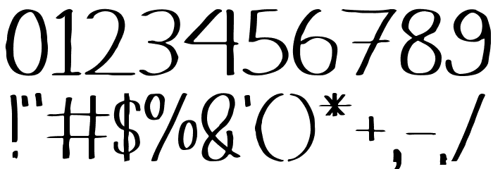 Funny Duck Font OTHER CHARS
