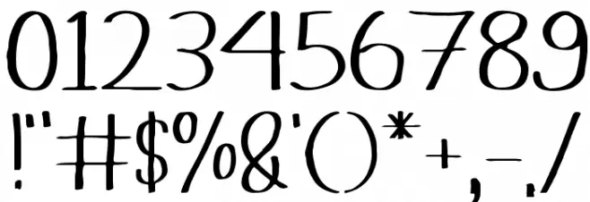 Funny Duck Font OTHER CHARS