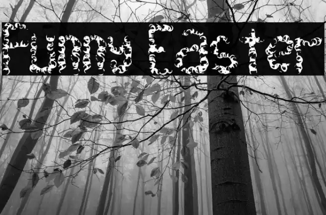 Funny Easter Font examples