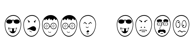 Funny Face Font