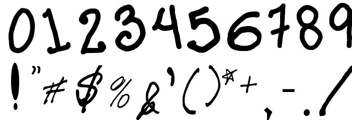 Funny Figs Font OTHER CHARS