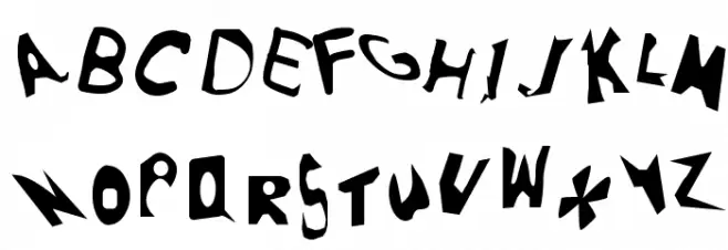 Funny Figs Font UPPERCASE