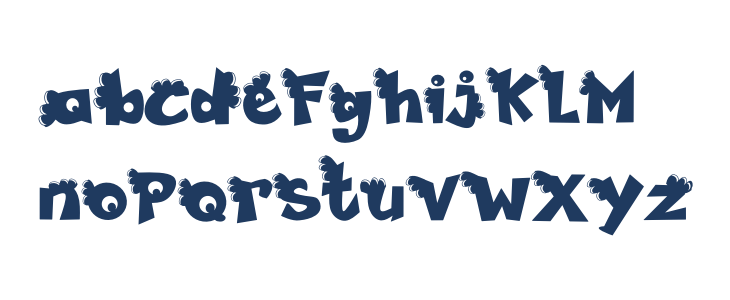 Funny Font Lowercase