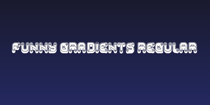 Funny Gradients Regular Social Header
