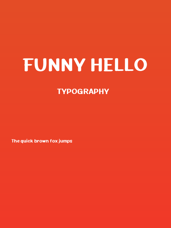 Funny Hello Poster