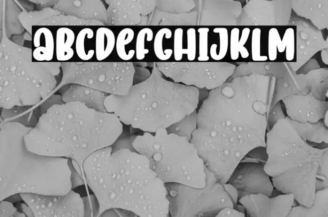 Funny Kids خط examples