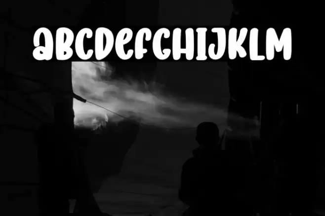 Funny Kids خط examples