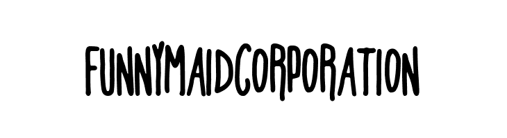 Funny Maid Corporation  Скачать бесплатные шрифты