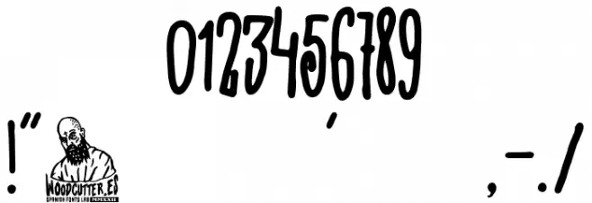 Funny Maid Corporation Font OTHER CHARS