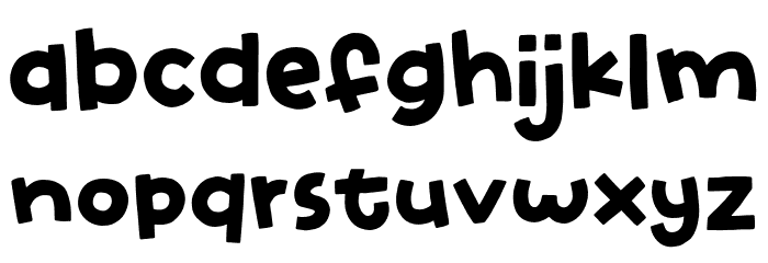 Funny Note DEMO Regular Font LOWERCASE