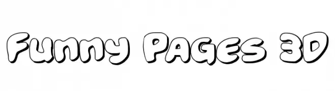 Funny Pages 3D  تنزيل الخطوط